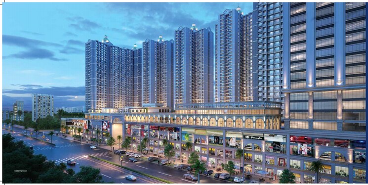 Exterior View, paradise-sai-world-dreams 2 Bedroom 609 Sq.Ft. Apartment In Dombivli East Thane 8727632