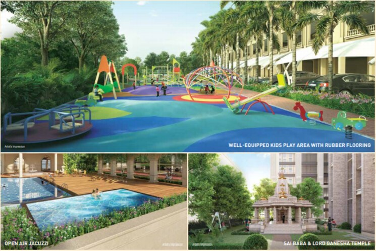 Exterior View, paradise-sai-world-dreams 2.5 Bedroom 825 Sq.Ft. Apartment In Dombivli East Thane 8728258