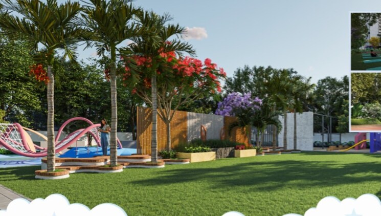 Garden, radhey-skye 3 Bedroom 1835 Sq.Ft. Apartment In Velmala Hyderabad 8727708