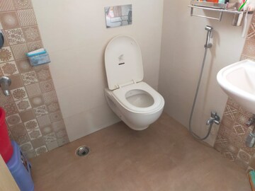 Bathroom in 3 BHK Apartment at Boring Road – for Rent