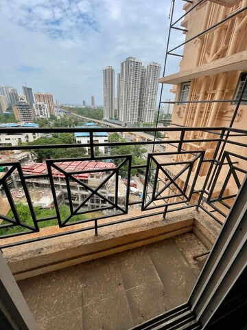 Balcony in 3 BHK Apartment at Raymond Ten X Habitat, Pokhran Road No Two – for Rent