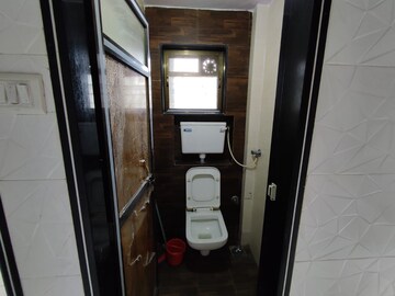 Attached Bathroom in 1 BHK Apartment at Mandakini CHS, Dahisar East – for Rent