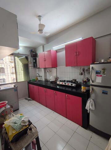 Kitchen in 1 BHK Apartment at Hiranandani Gardens Cypress, Powai – for Rent