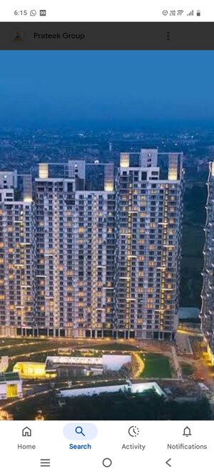 3 BHK Apartment – Exterior View View at Prateek Edifice, Sector 107 - for Sale