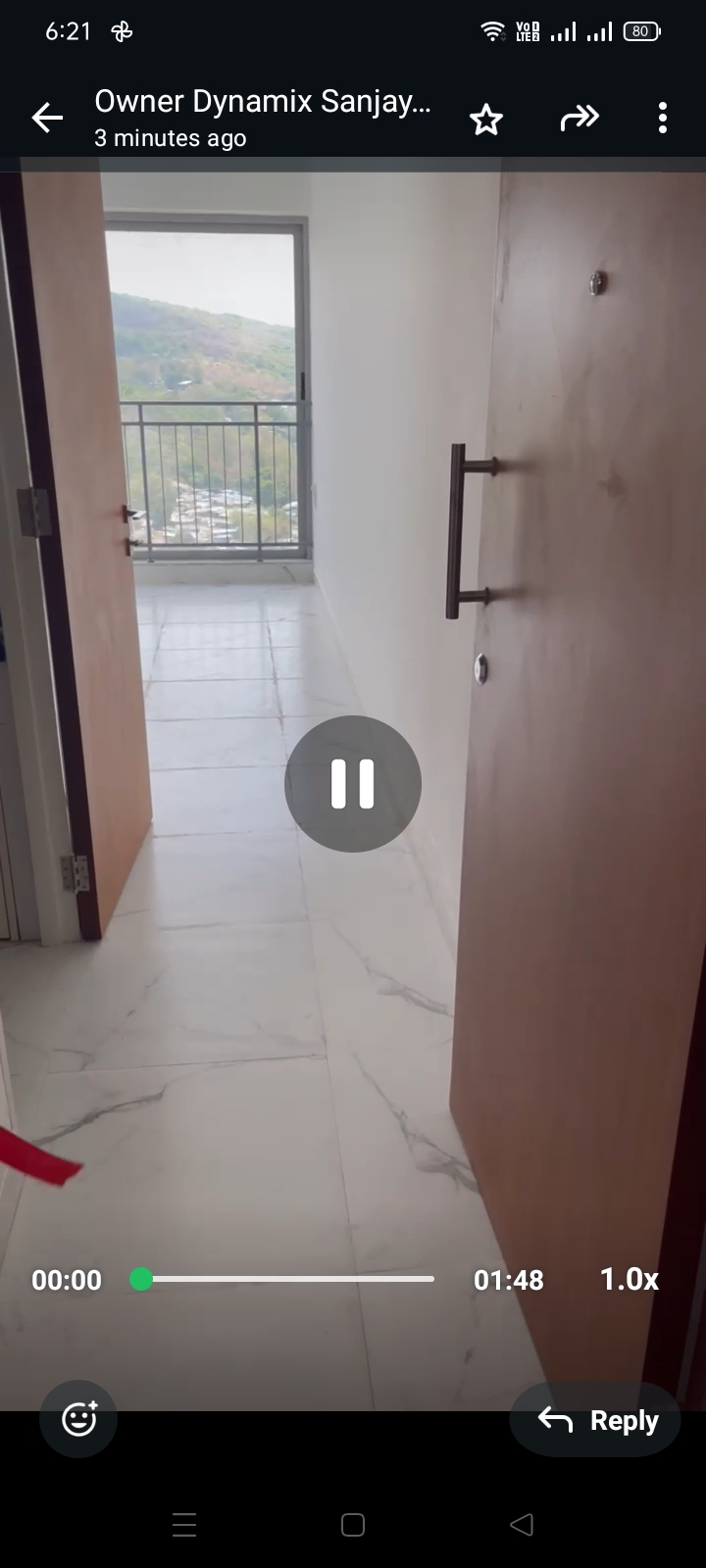 2 BHK Apartment For Rent in Dynamix Avanya