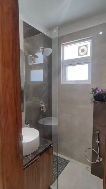Bathroom in 3 BHK Apartment at Kumar Peninsula, Baner – for Sale
