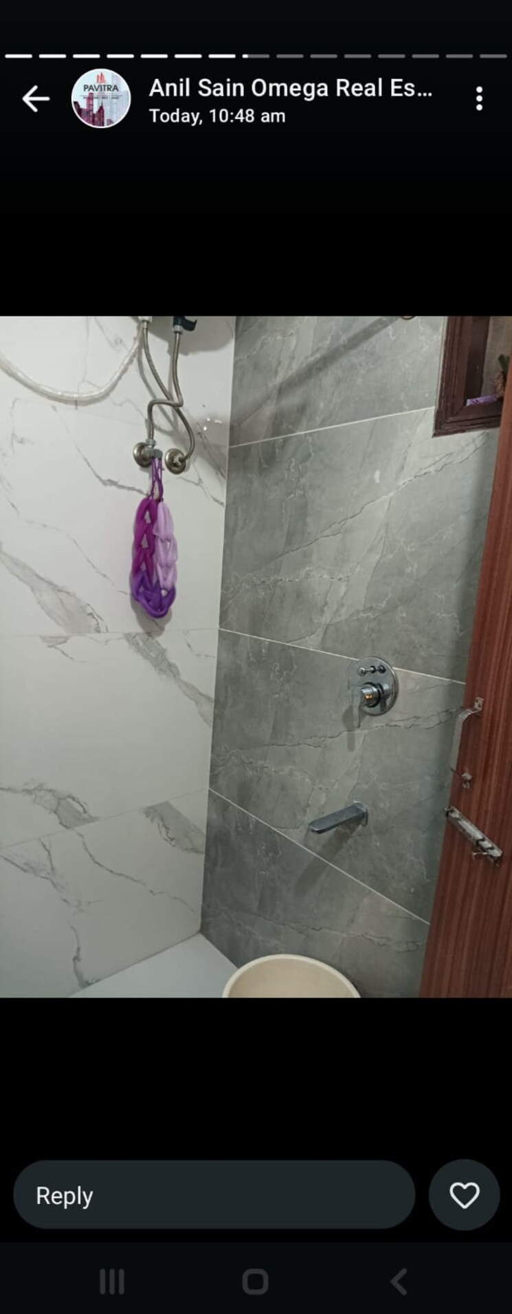 Bathroom, ms-enclave-zirakpur 2 Bedroom 1000 Sq.Ft. Builder Floor In Dhakoli Zirakpur 8728774