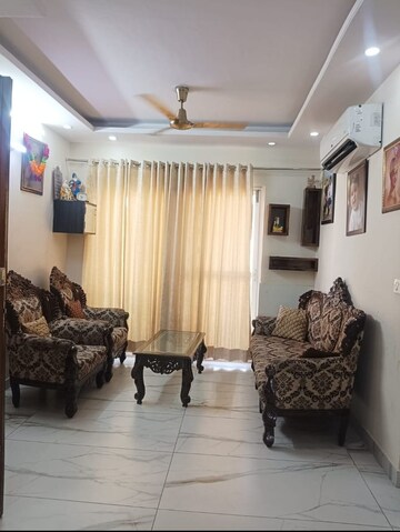 Living Room in 2 BHK Builder Floor at MS Enclave Zirakpur, Dhakoli – for Rent