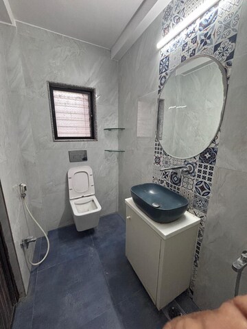 Bathroom in 2 BHK Apartment at Kanakia Sanskruti, Kandivali East – for Rent