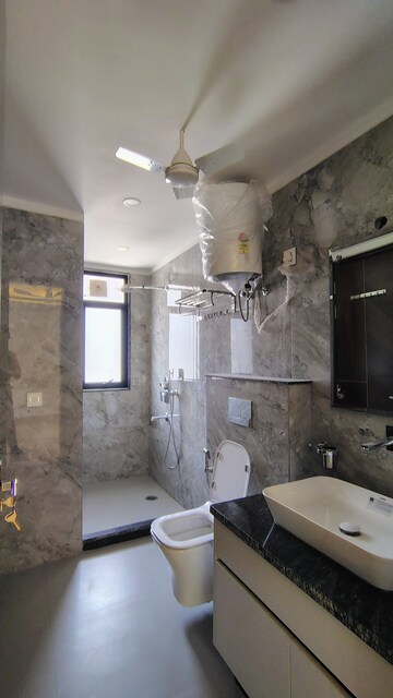 Bathroom in 3 BHK Builder Floor at M3M Atrium, Sector 57 – for Rent