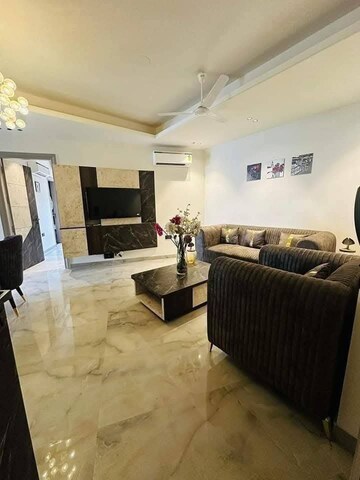 Living Room in 1 BHK Builder Floor at Sector 22 – for Rent