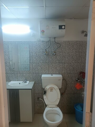 Bathroom in 1 BHK Apartment at Breez Global Heights, Sohna Sector 33 – for Rent