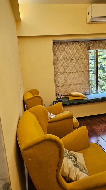 Living Room in 2 BHK Apartment at Juhu – for Rent