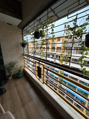 Balcony in 2 BHK Apartment at Jeevan Lifestyle, Badlapur East – for Sale