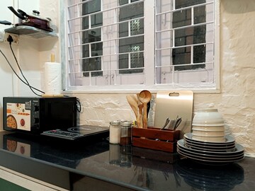 Kitchen in 2 BHK Apartment at Bandra West – for Rent
