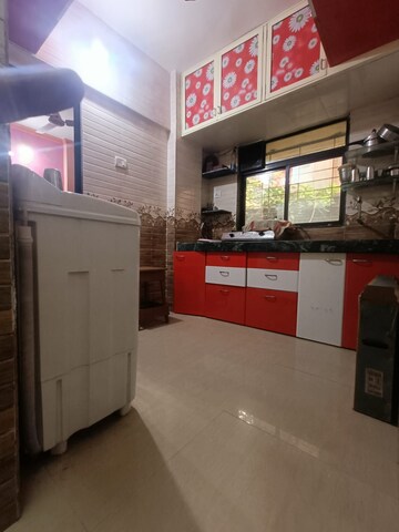Kitchen in 1 RK Apartment at Vidya Sadan Virar East, Virar East – for Rent