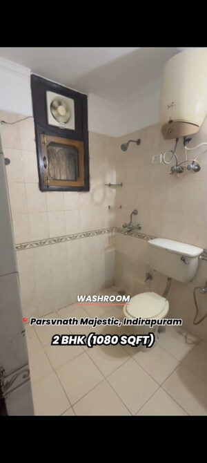 Bathroom in 2 BHK Apartment at Parsvnath Majestic Floors, Vaibhav Khand – for Sale