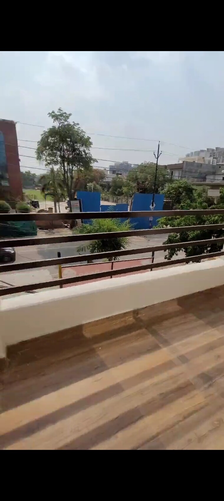 Balcony, vasundhara sector 1 3 Bedroom 128 Sq.Mt. Builder Floor In Vasundhara Sector 1 Ghaziabad 8730281