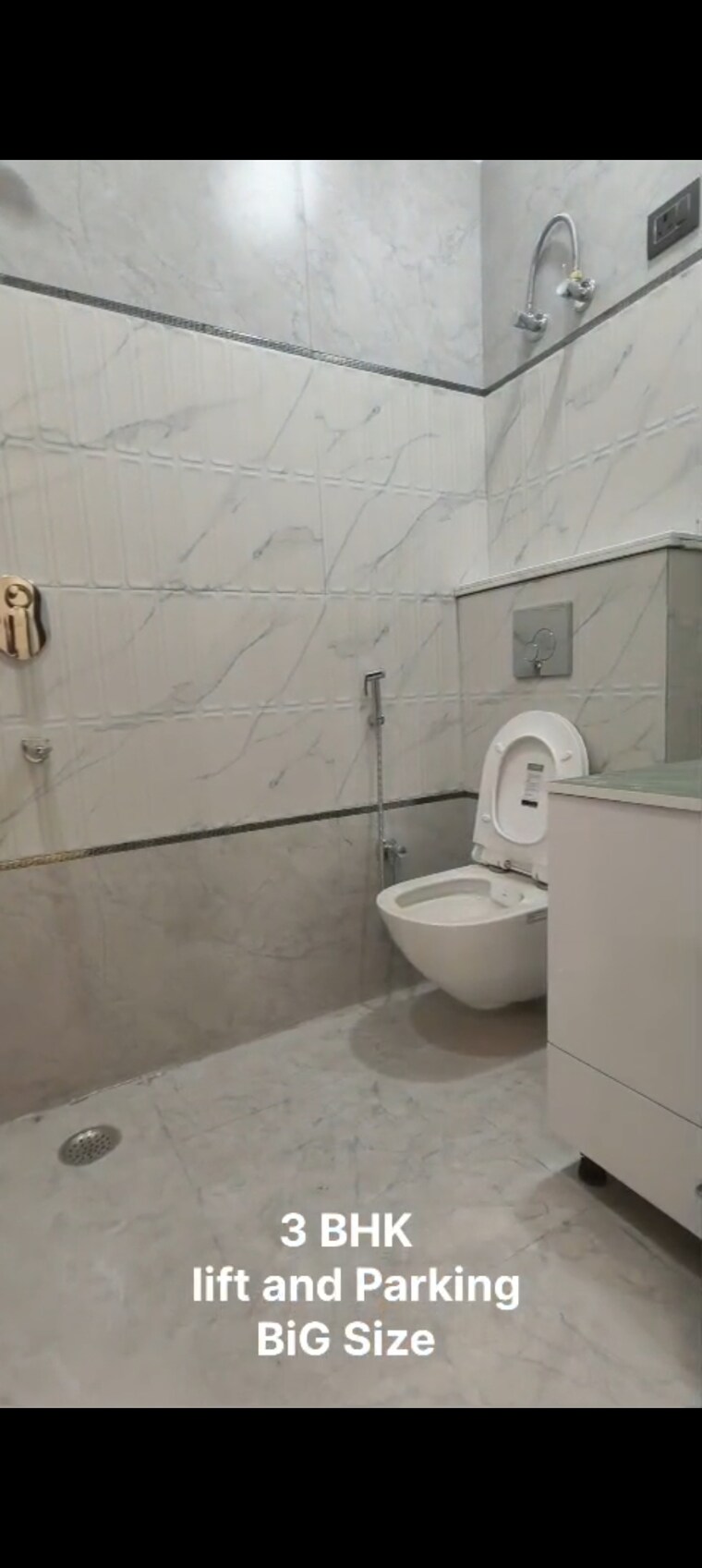 Bathroom, indrapuram 3 Bedroom 1450 Sq.Ft. Builder Floor In Indrapuram Ghaziabad 8730310