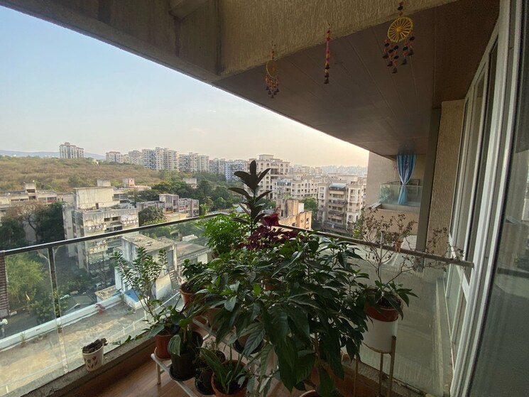 Balcony, ahura-the-latitude 2.5 Bedroom 1255 Sq.Ft. Apartment In Nibm Pune 8730308