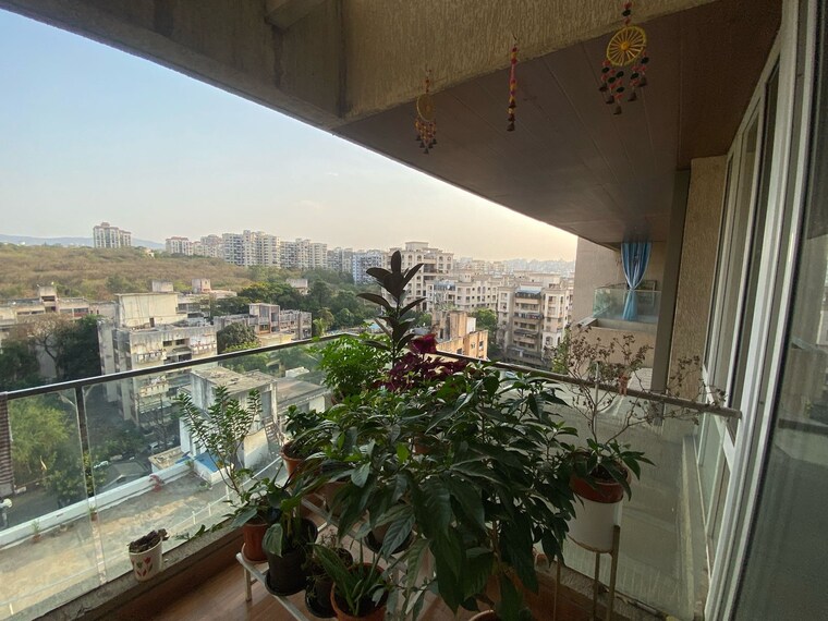 Balcony, ahura-the-latitude 2.5 Bedroom 1255 Sq.Ft. Apartment In Nibm Pune 8730308