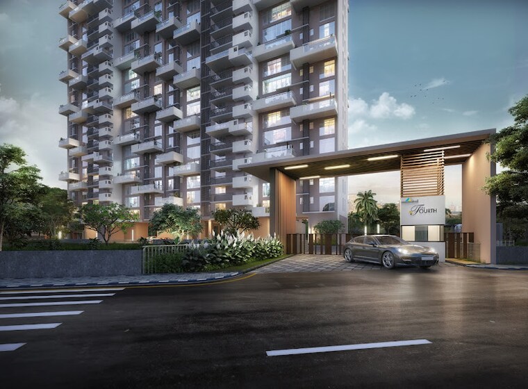 Exterior View, merlin-the-fourth 3 Bedroom 1469 Sq.Ft. Apartment In Salt Lake City Kolkata 8730324