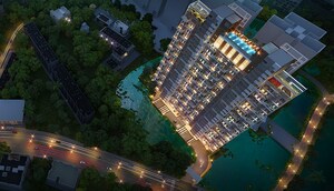 3 BHK Apartment – Exterior View View at Merlin The Fourth, Salt Lake City - for Sale