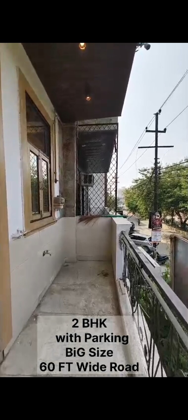 Balcony, indrapuram 2 Bedroom 1150 Sq.Ft. Builder Floor In Indrapuram Ghaziabad 8730325