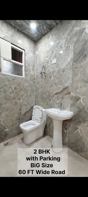 Bathroom in 2 BHK Builder Floor at Indrapuram – for Sale