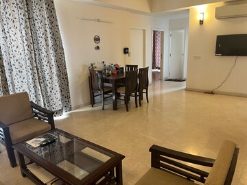 Living Room in 3 BHK Apartment at DLF The Primus, Sector 82a – for Rent