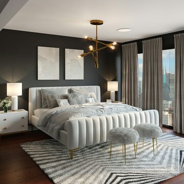 Bedroom in 3 BHK Apartment at Mahindra Vista, Kandivali East – for Sale