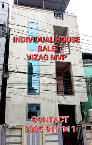 5 BHK Independent House – Exterior View View at Mvp Colony - for Sale