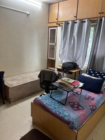 Bedroom in 1 BHK Apartment at Bhosle Paradise, Bhosale Nagar – for Rent