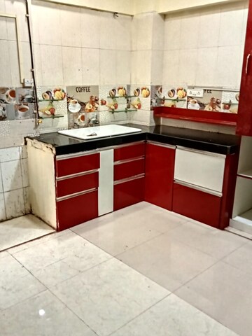 Kitchen in 2 BHK Apartment at Orchid Gaurav Valley, Mira Road – for Rent