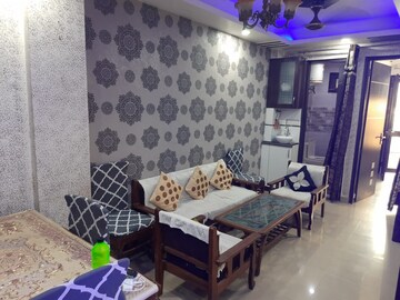 Living Room in 3 BHK Builder Floor at Mahavir Enclave 1 – for Rent