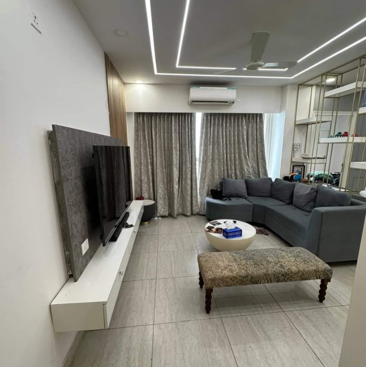 2 BHK Apartment For Rent in Sheth Auris Serenity Tower 1