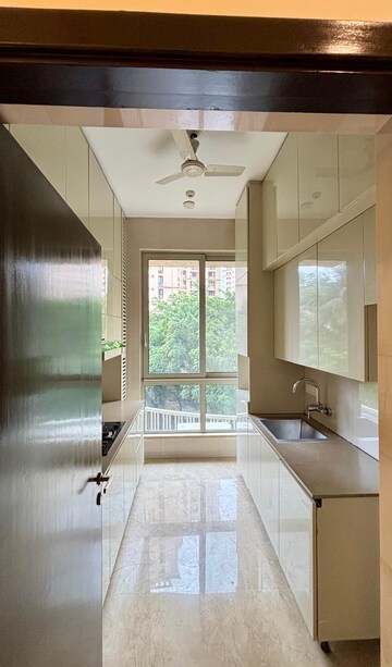 Kitchen in 2 BHK Apartment at Hiranandani Atlantis, Powai – for Rent
