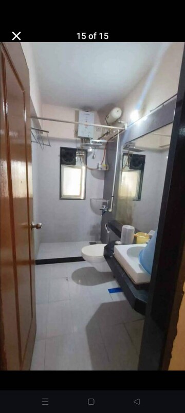 Bathroom in 3 BHK Apartment at Konark Eureka, Sainath Nagar – for Rent