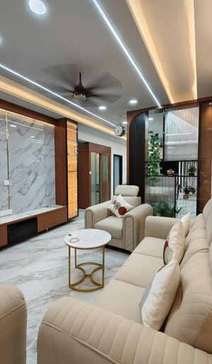 Living Room in 4 BHK Apartment at Gopanpally – for Sale