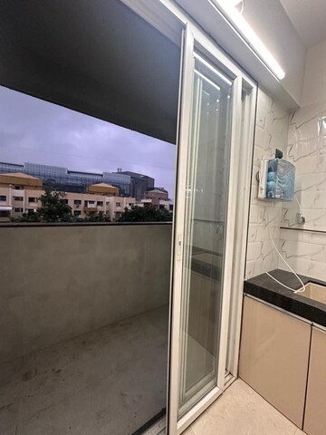 Balcony in 2 BHK Apartment at LMS Finswell Woods, Viman Nagar – for Rent