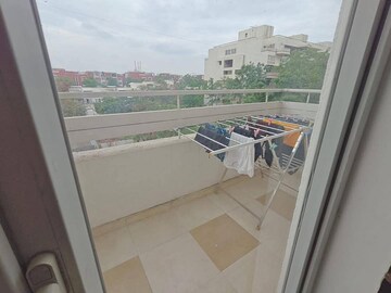 Balcony in 3 BHK Apartment at Viman Jewel, Viman Nagar – for Rent
