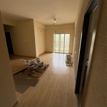 Building Lobby in 3 BHK Apartment at Chinar Park – for Rent