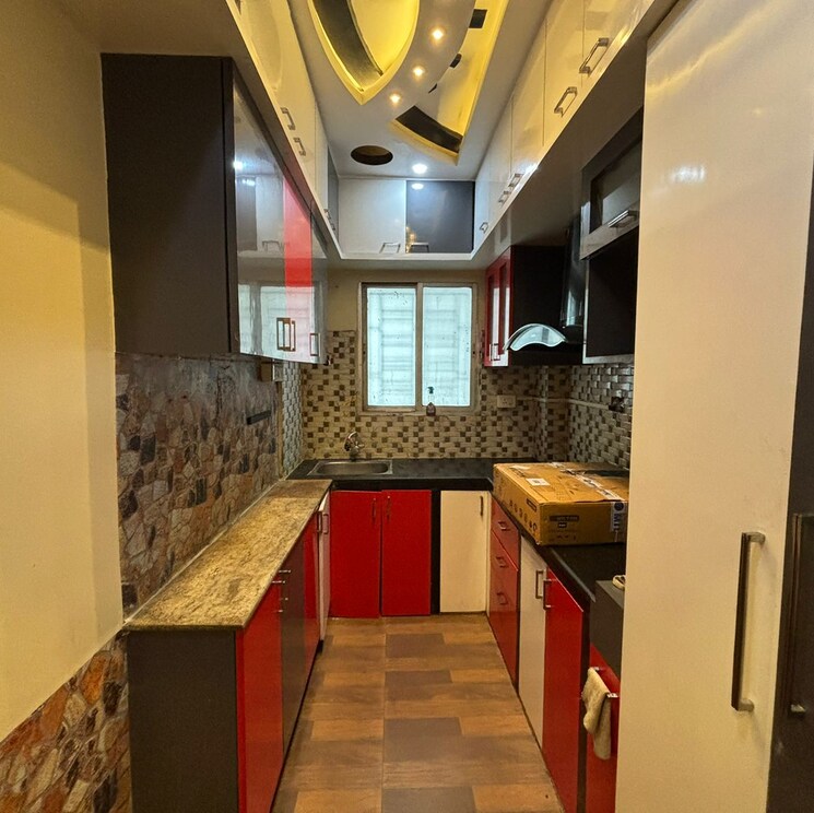 Kitchen, jain-dream-residency-manor 3 Bedroom 1300 Sq.Ft. Apartment In Salua Kolkata 8730701