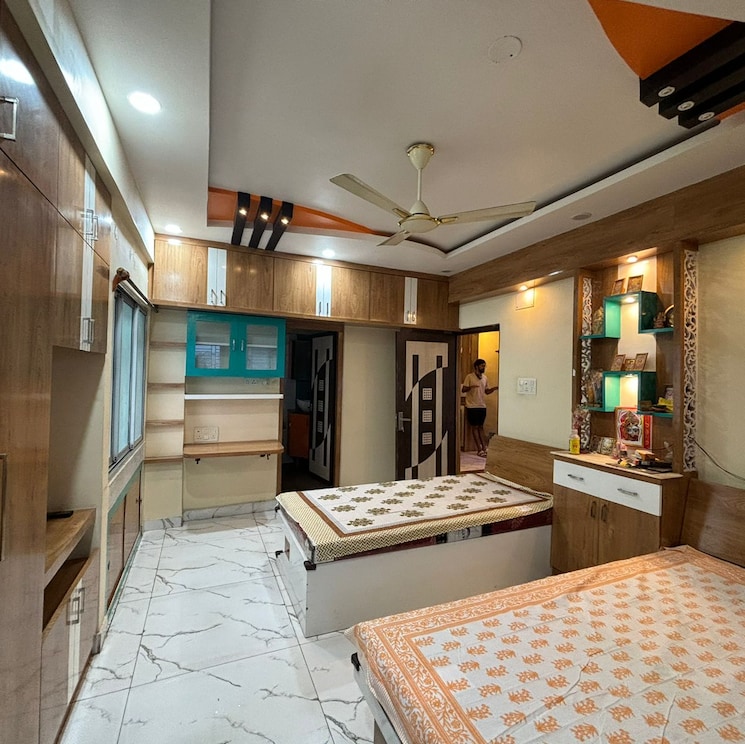 Bedroom, jain-dream-residency-manor 3 Bedroom 1300 Sq.Ft. Apartment In Salua Kolkata 8730701