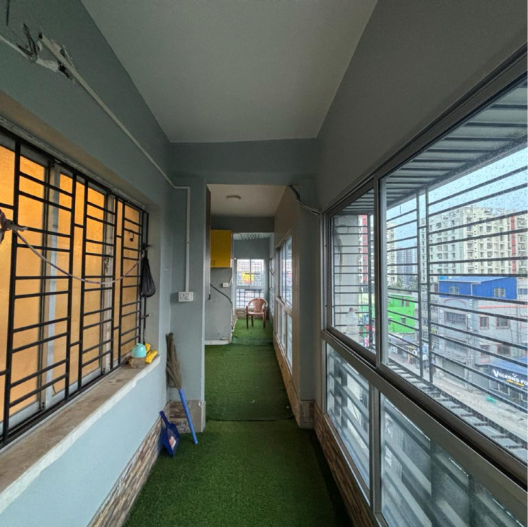 Balcony, jain-dream-residency-manor 3 Bedroom 1300 Sq.Ft. Apartment In Salua Kolkata 8730701