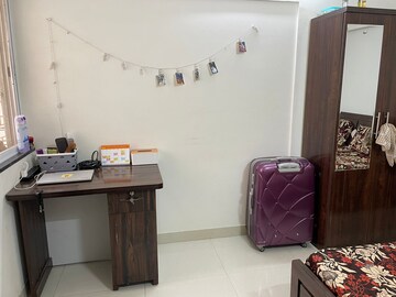 Living Room in 1 BHK Apartment at Gera Shrishti, Wagholi – for Rent