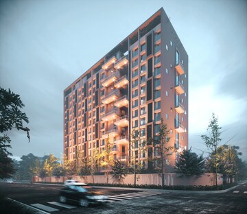 Studio Apartment – Exterior View View at Okay Plus Solitaire Suites, Ramnagariya - for Sale