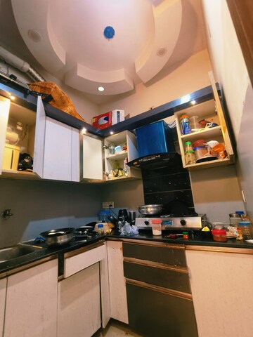 Kitchen in 2 BHK Builder Floor at Dwarka Mor – for Rent