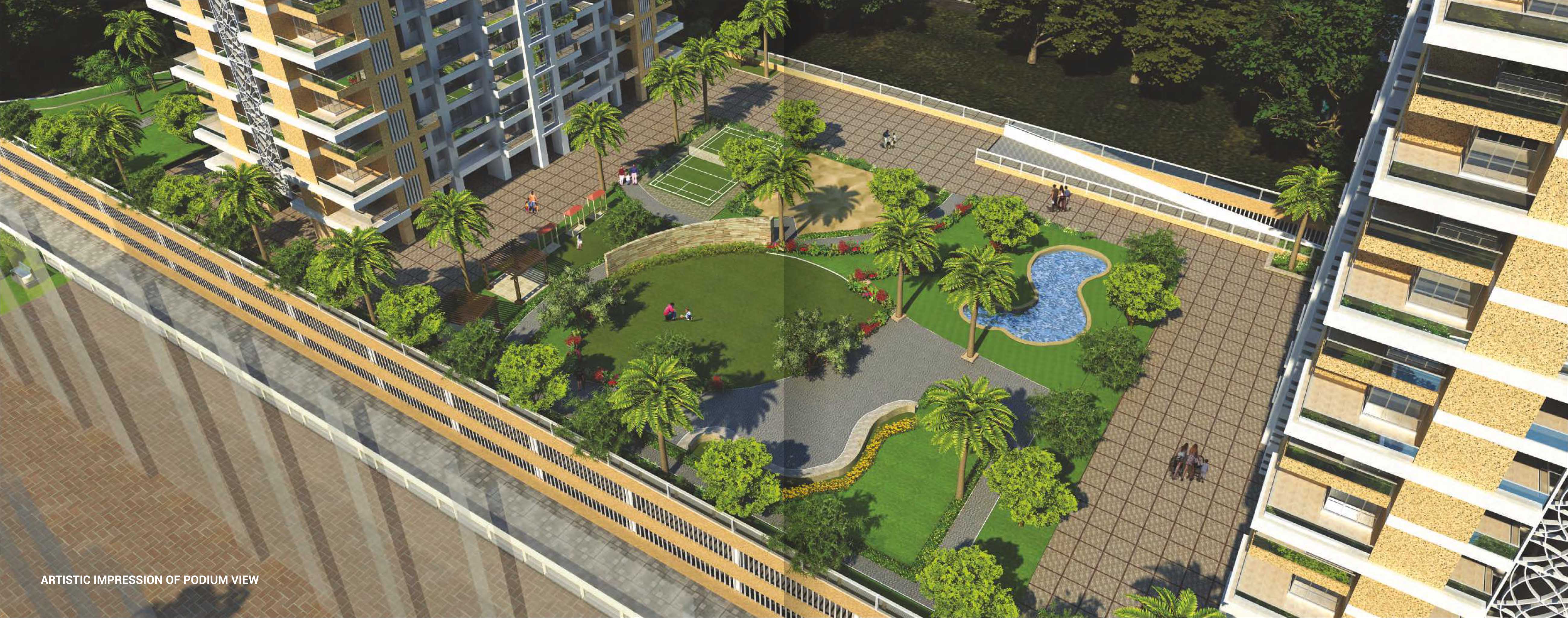 3 BHK 1280 Sq.Ft. Apartment in Auralis The Twins