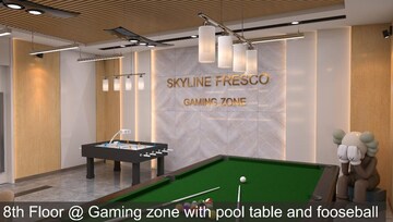 Bedroom in 1 BHK Apartment at Skyline Fresco, Bhakrota – for Sale